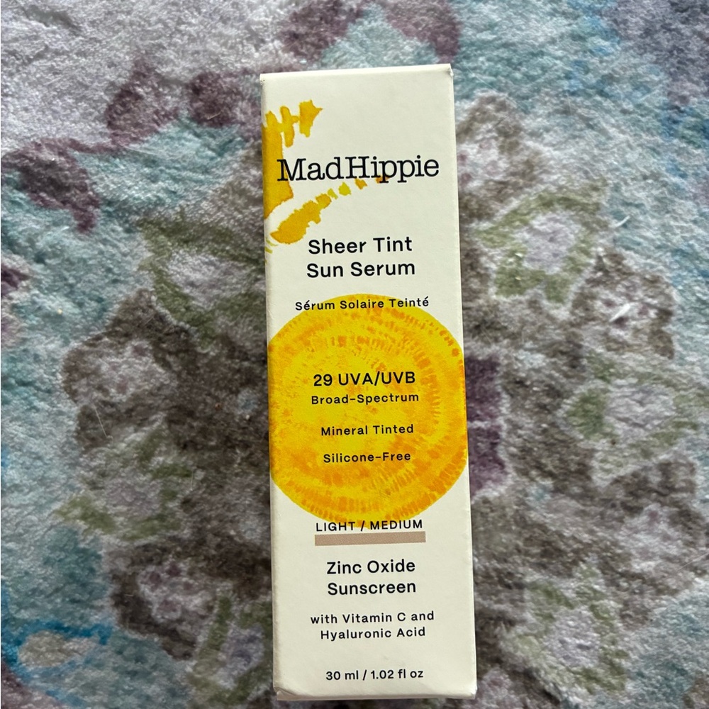 Mad Hippie Sheer Tint Sun Serum - Light/Medium NWB